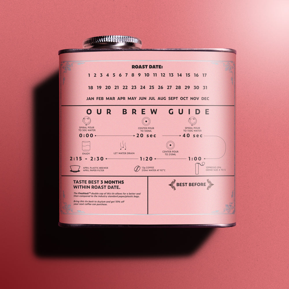 Columbia Pink Bourbon - Honey + Rose Tea