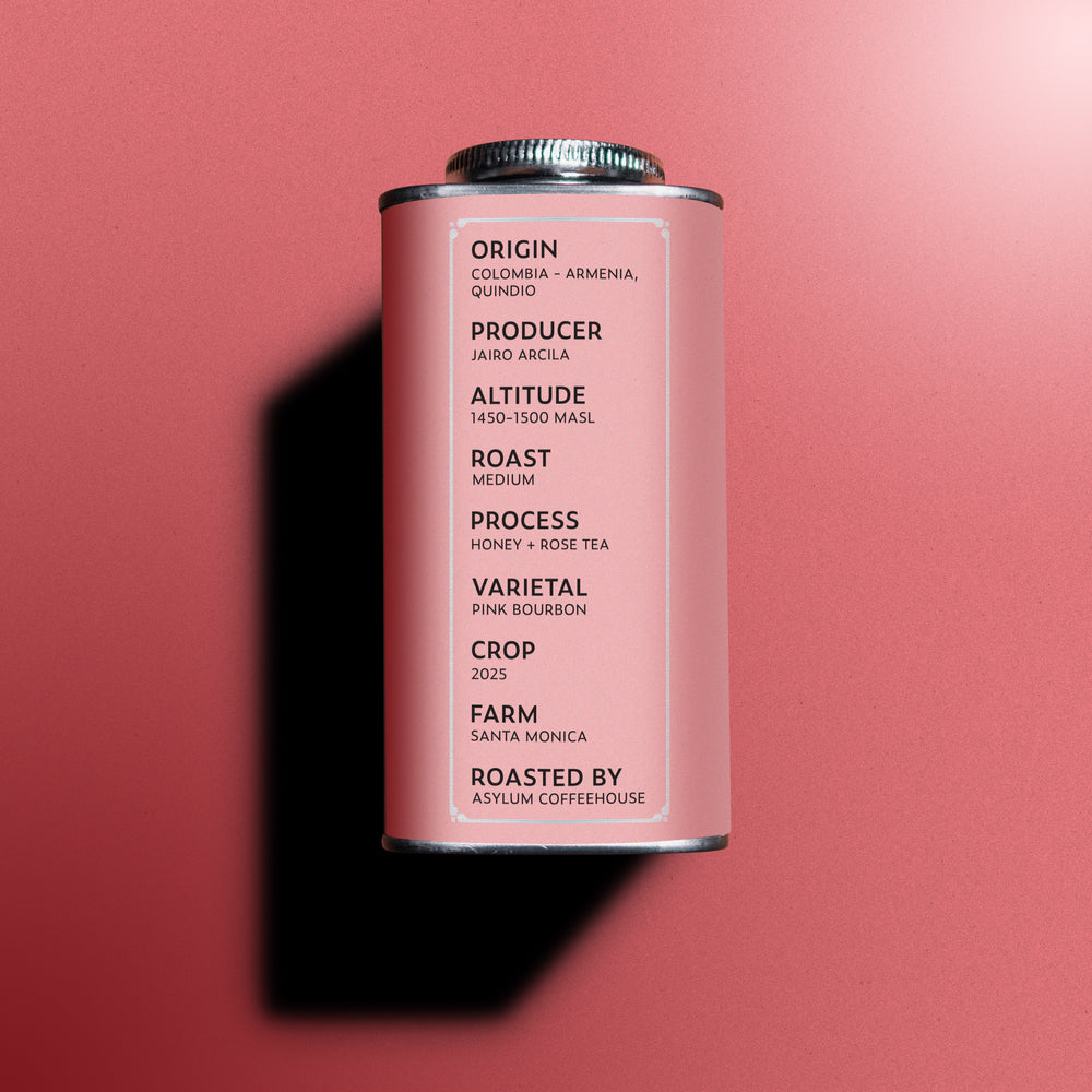 Columbia Pink Bourbon - Honey + Rose Tea