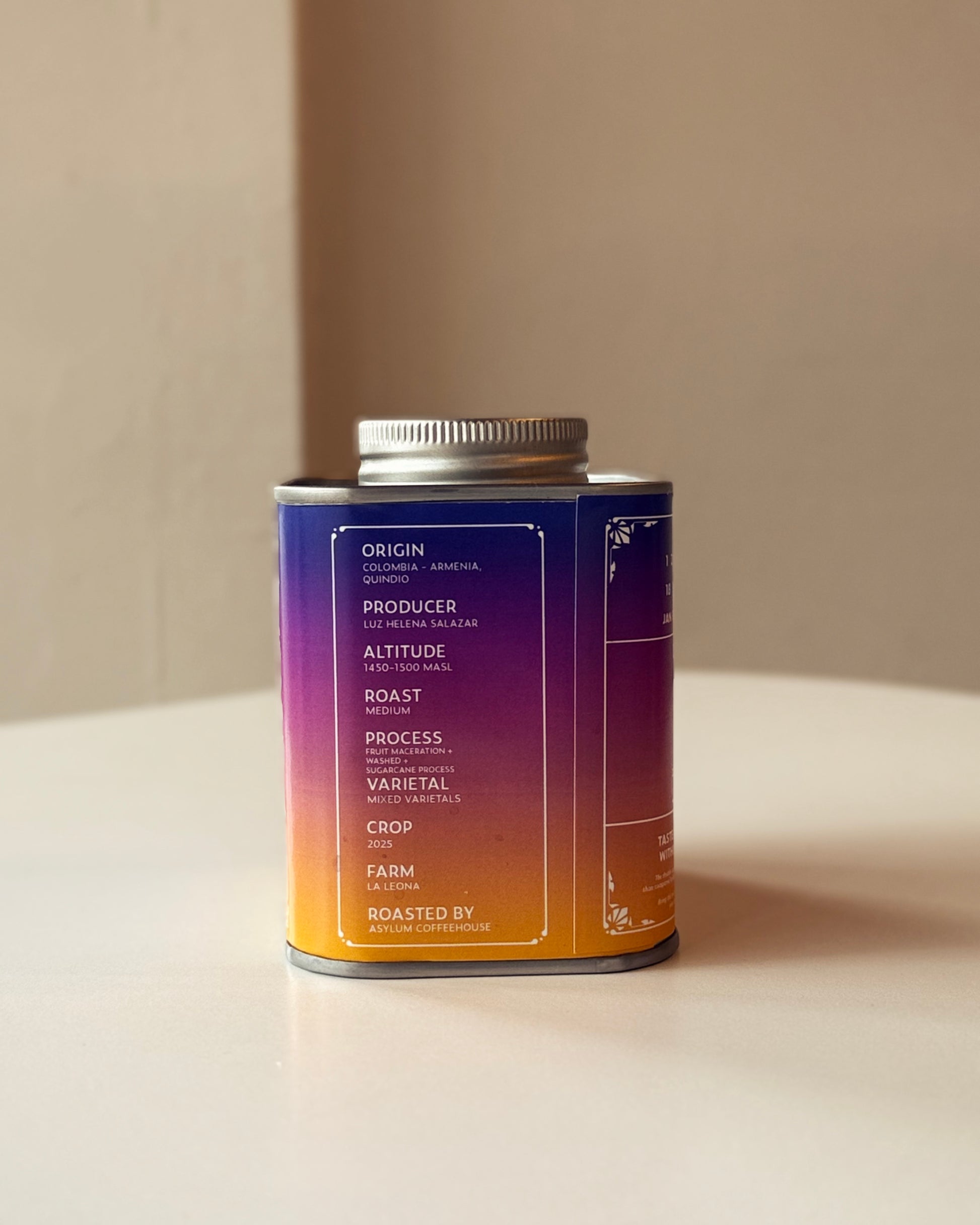 Colombia - Sunrise Decaf Washed + Fruit Maceration + Sugarcane Process